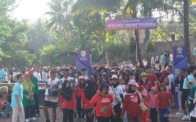 Ribuan Warga Padati Embung Waleng, Ini yang Terjadi