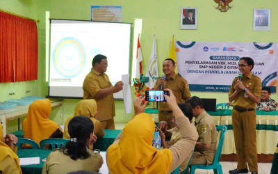 Gelar Sarasehan, SMPN 2 Girimarto Selaraskan Visi dengan Pembelajaran Mendalam