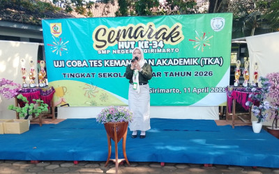 Ratusan Siswa Antusias! Try Out TKA SMPN 2 Girimarto Berlangsung Meriah dan Penuh Kejutan